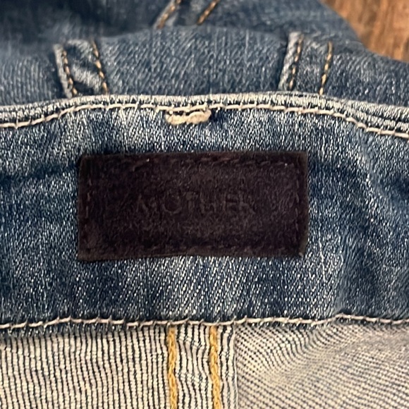 Mother -Keeping Love Alive Racer Fray Jeans - Picture 5 of 16